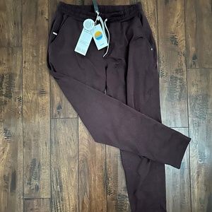 Vuori Ponto Performance Pant - Oxblood Heather - Large